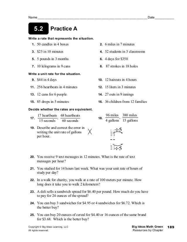 Practice 5 2 Practice A And B