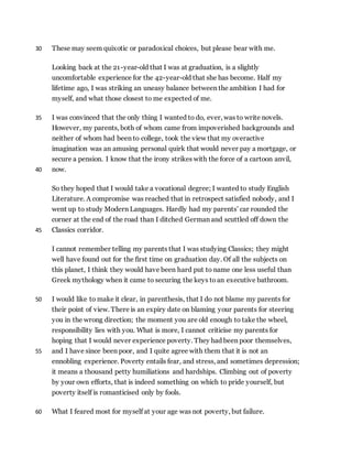 Practice Analysis - Text of J.K. Rowling’s Speech | DOCX