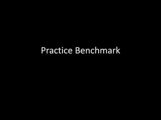 Practice Benchmark
 