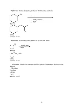 chapter 14 organic chemistry by wade | PDF