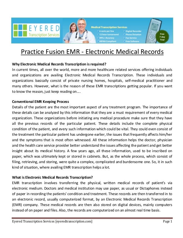 entrada medical transcription practice fusion emr electronic medical records entrada medical transcription practice fusion emr electronic medical records