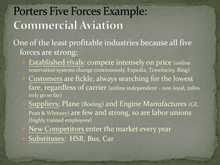 Indirect / DirectINDIRECT: Occurs when the exporting company uses an external organization located within the same country.  May use a separate department to correspond, but does no engage in any international sales activitiesDIRECT: Direct sale to importer or buyer in foreign market.Merchants (take ownership)  vs.  Agents (do not)