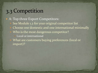 Product Comparison (H-M-L)