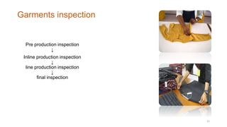 Practice of quality in apparel industry sector | PPTX