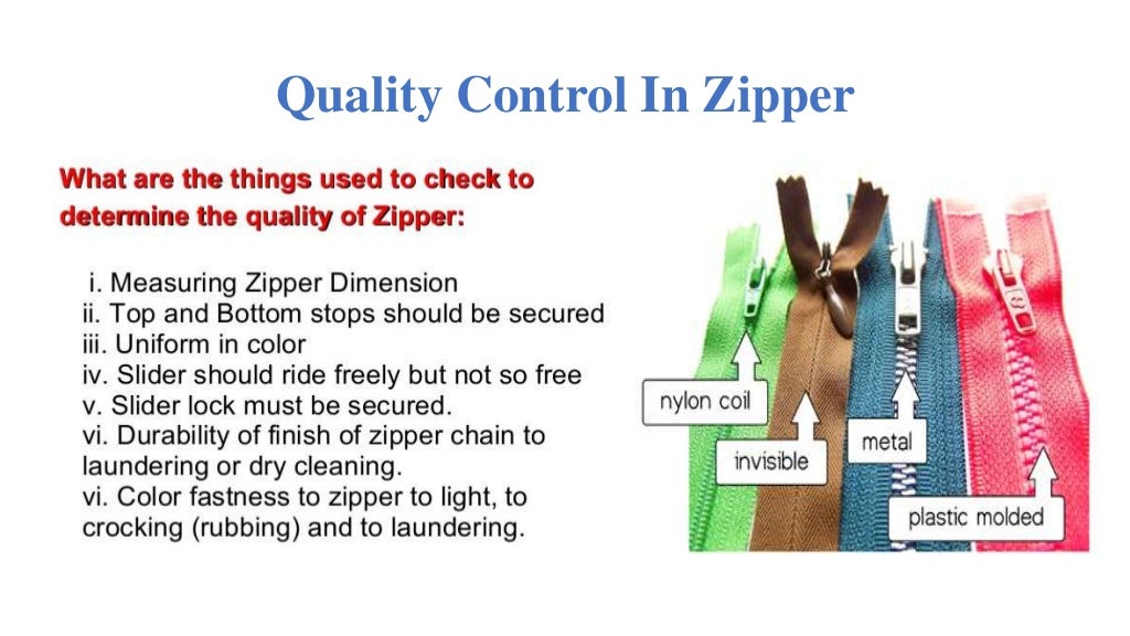 Practice of quality management system in apparel industry qcm present…