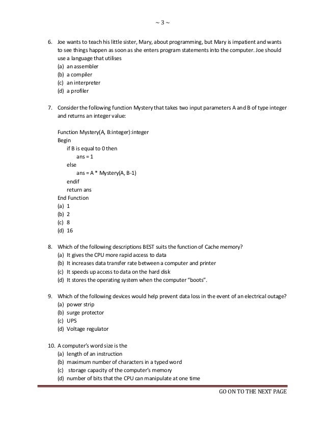 cape computer science unit 1 paper 1 practice paper
