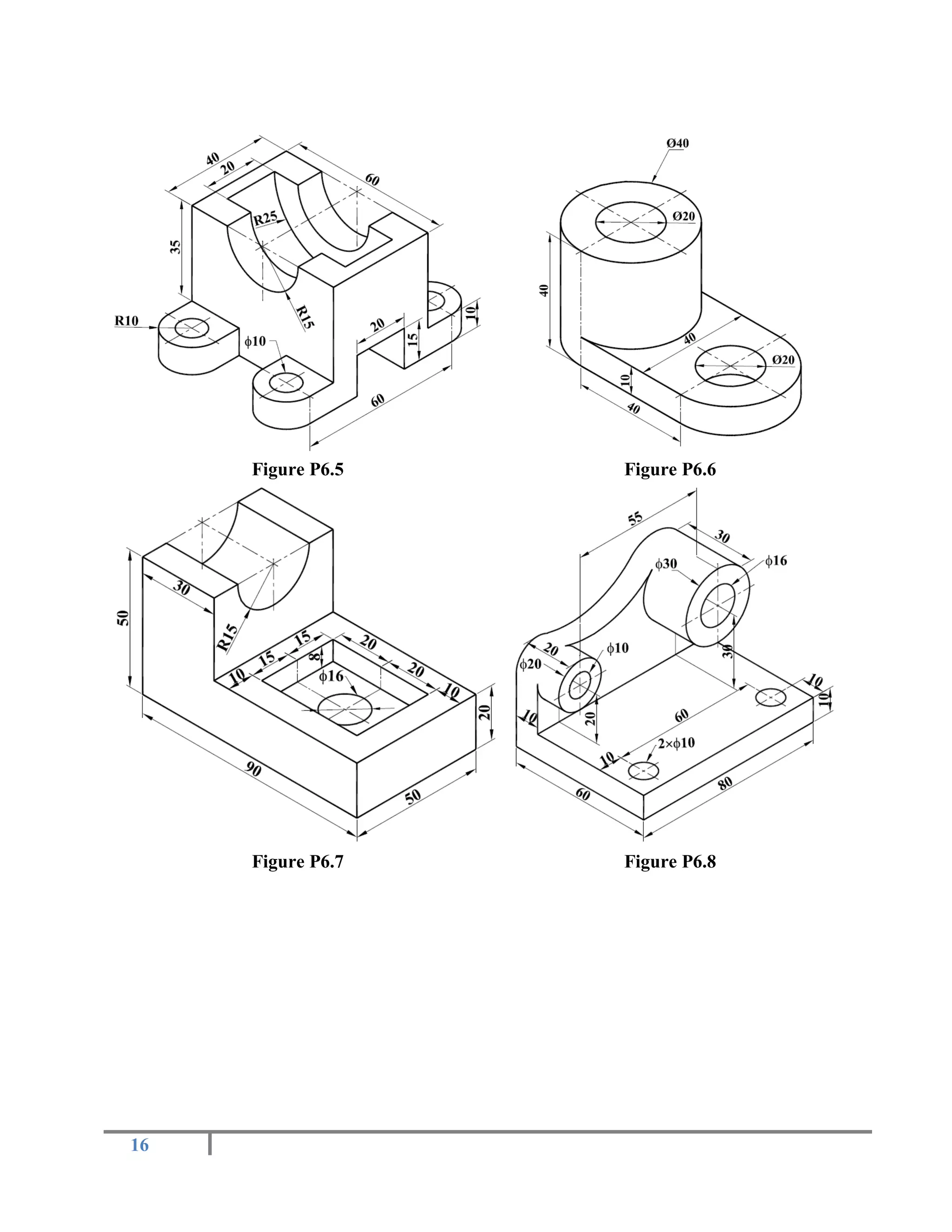 Figure P6.5 Figure P6.6
Figure P6.7 Figure P6.8
16