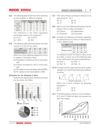 Ies aptitude practice question | PDF