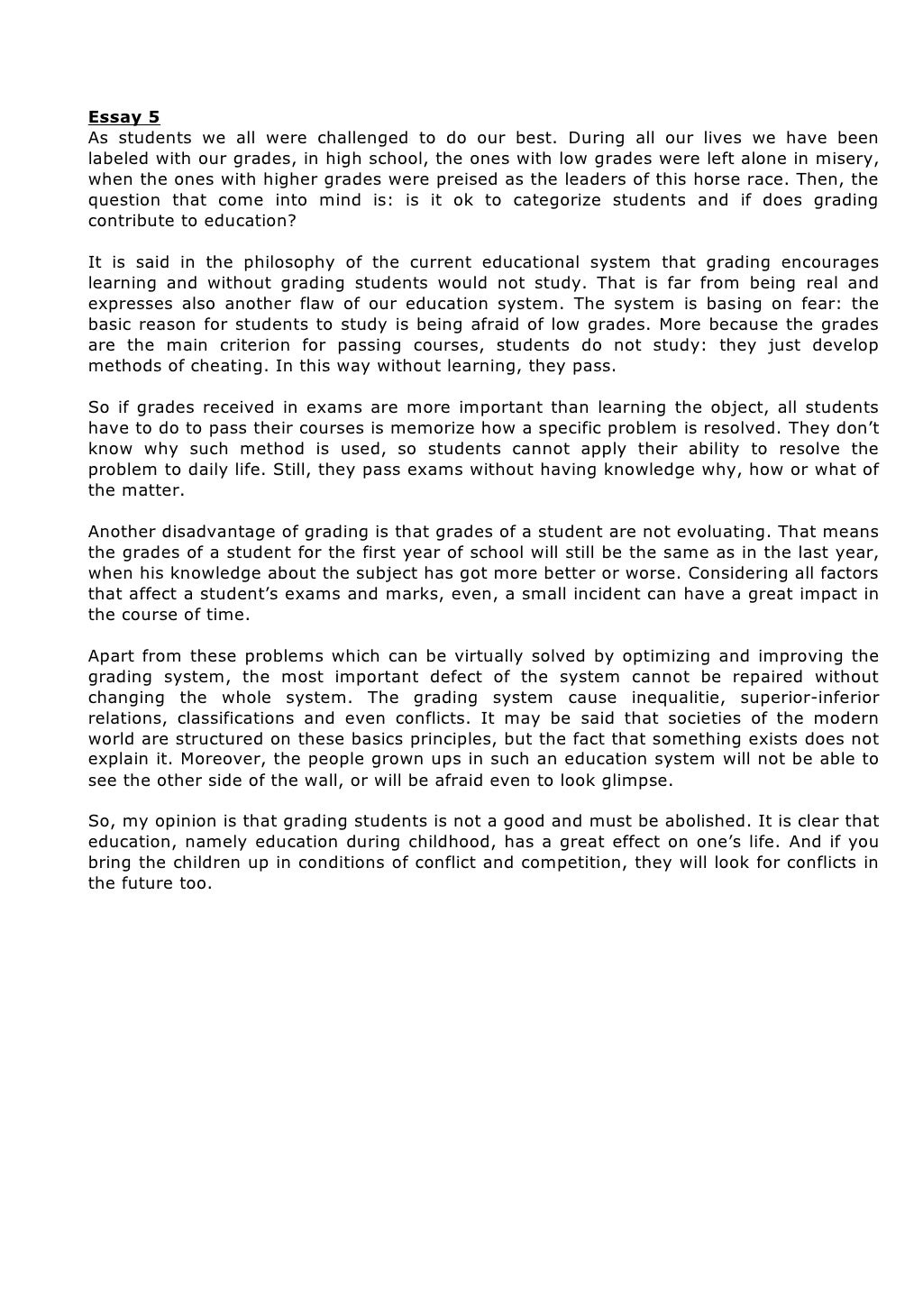 FREE 5+ Student Essay Examples & Samples in PDF | DOC | Examples student essays