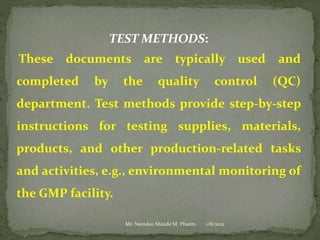 Practice school session on "GOOD Documentation Practices" dated 08.01.2021 by Mr. Namdeo Shinde