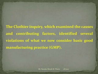 Practice school session on "GOOD Documentation Practices" dated 08.01.2021 by Mr. Namdeo Shinde