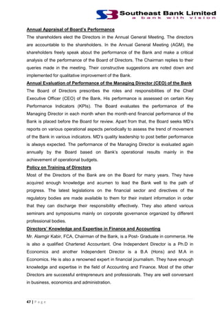 Practices of corporate governance in Commercial Banks of Bangladesh | DOCX