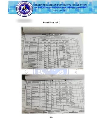 149
School Form (SF 1)
 