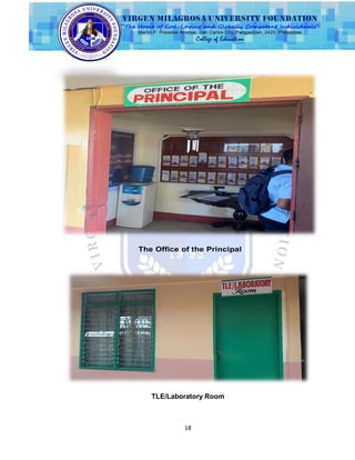 18
The Office of the Principal
TLE/Laboratory Room
 