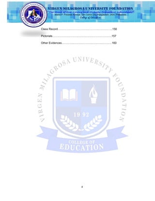 4
Class Record…………………………………………………..156
Pictorials……………………………………………………….157
Other Evidences………………………………………………160
 