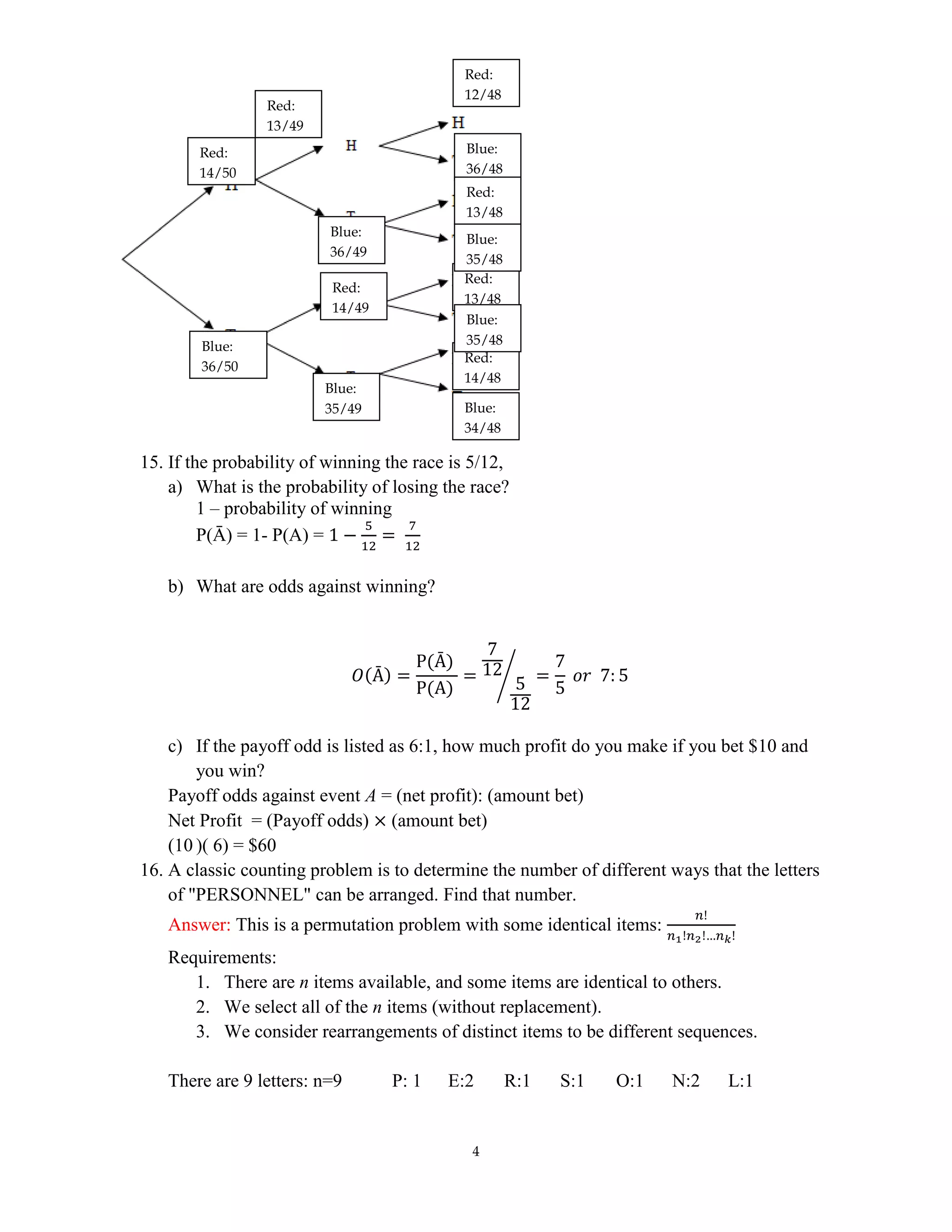 Practice Test 2A Probability Solution | PDF