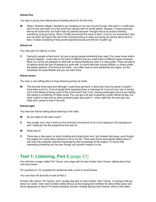 Practice tests plus 2 audioscripts | PDF