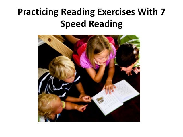 Speed Reading Exercises For Adults – RGDDAN