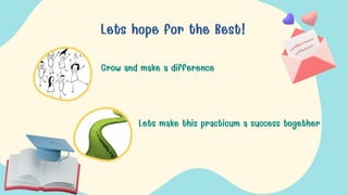 Practicum in Psychology  Class Onboarding