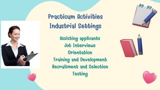 Practicum in Psychology  Class Onboarding