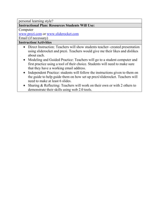 Collaboration Lesson