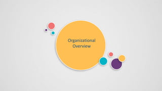 Organizational
Overview
 