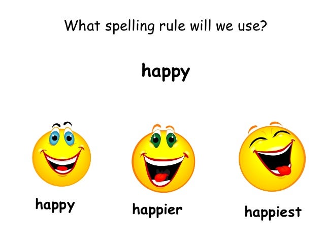 is happier a adjective