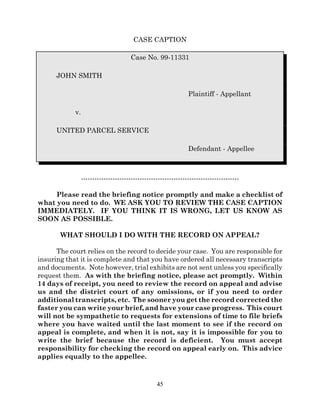Practitioner’s guide to the u.s. court of appeals for the fifth circuit ...