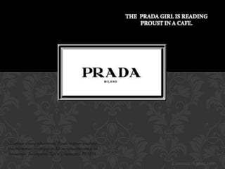 Prada brand analysis