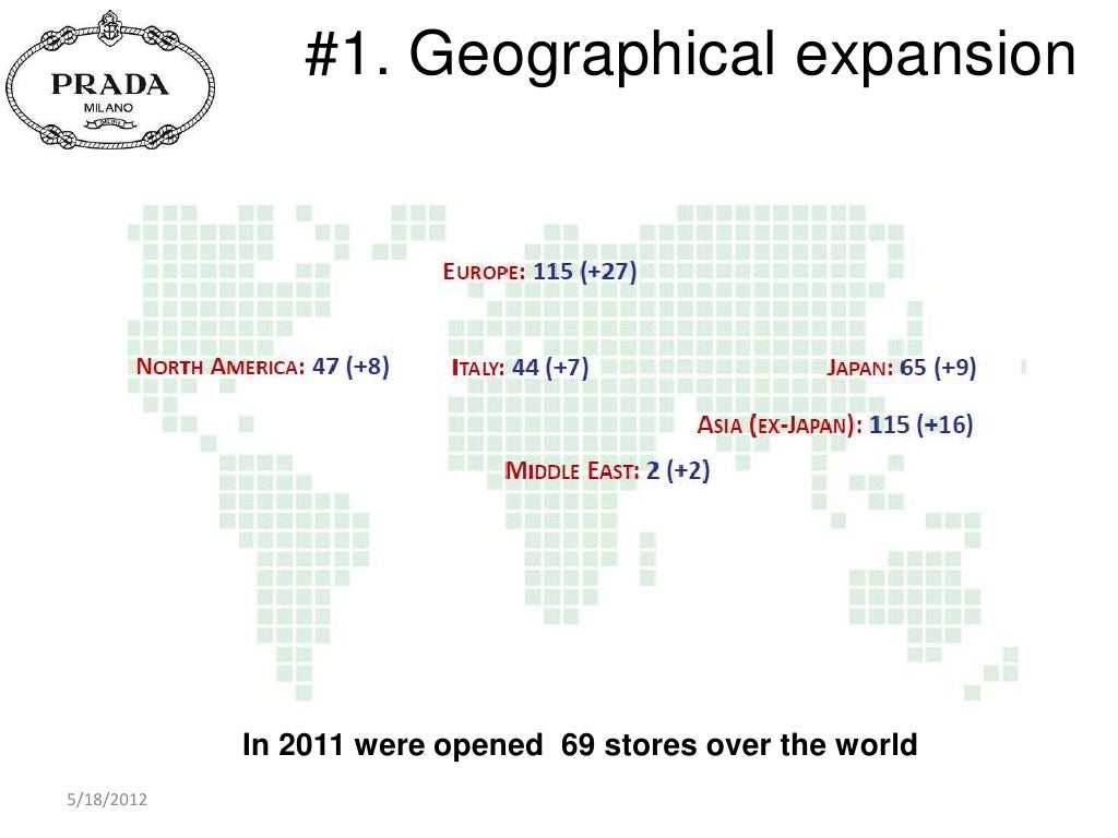1. Geographical expansion In 2011