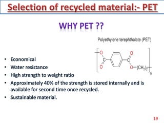 Development of composite structure from recycled material | PPTX