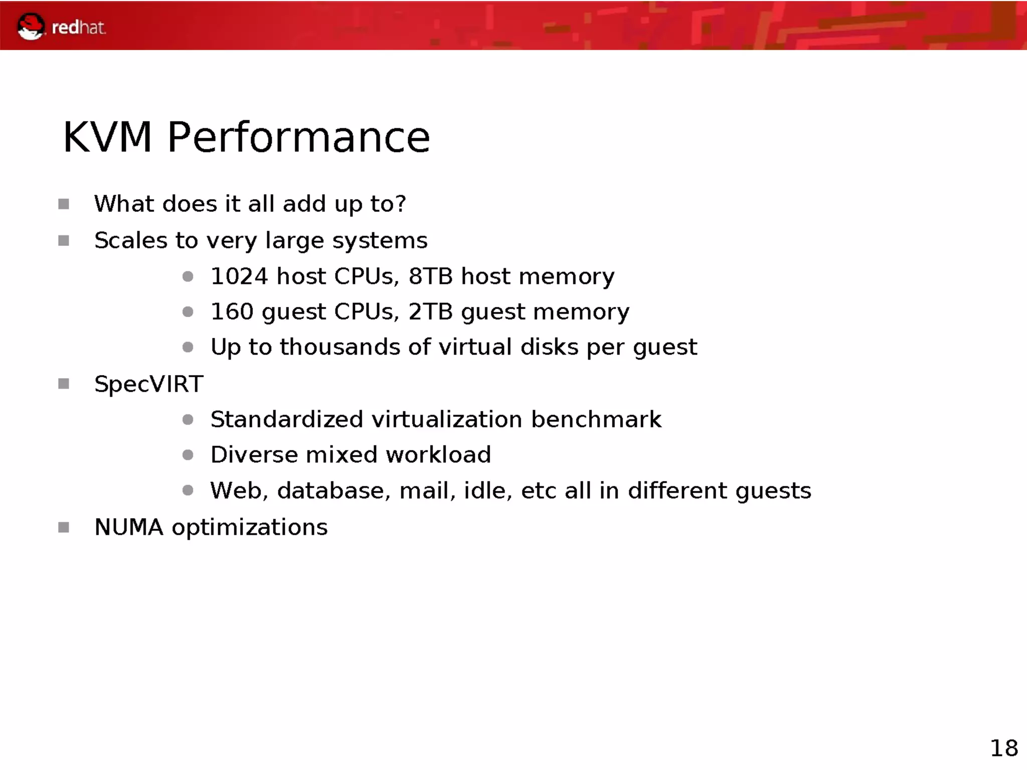 Virtualization Architecture & KVM