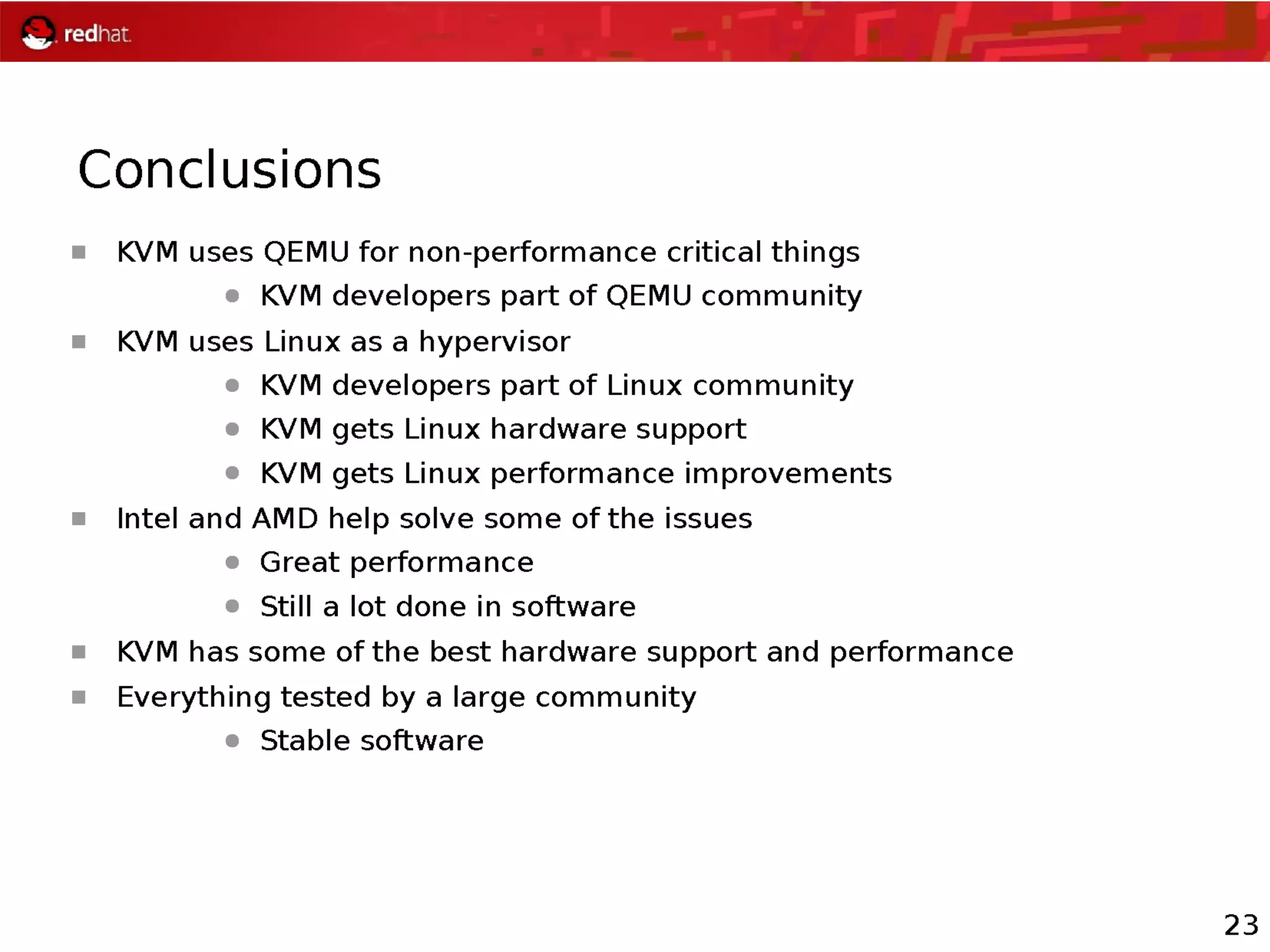 Virtualization Architecture & KVM