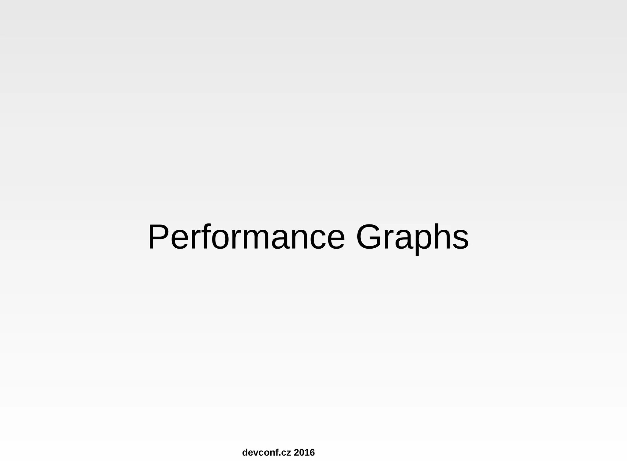 Performance Graphs devconf.cz 2016 