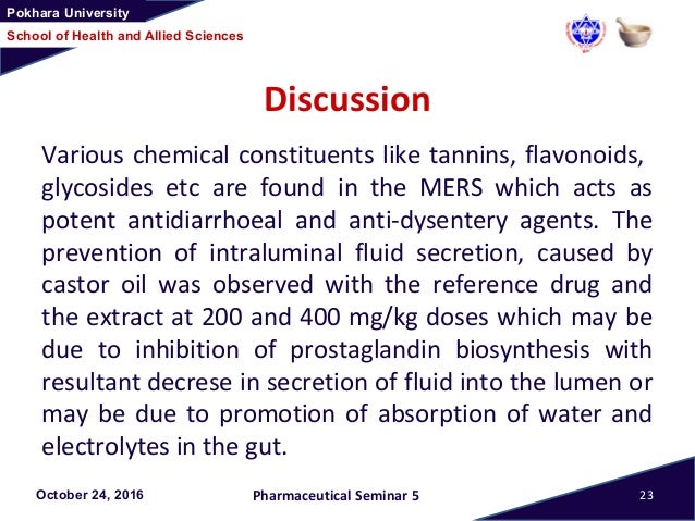 Pradeep Paudel  Antidiarrhoeal activity of leaf methanolic extract of…
