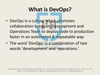 What is DevOps? | PPT