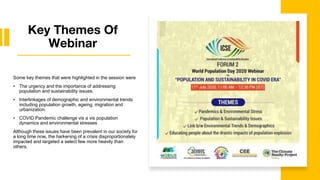 World Population Webinar 2020 | PPT