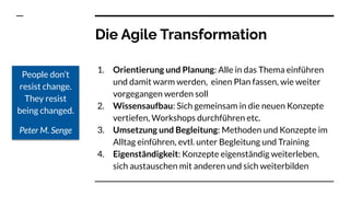 Agilität in Bibliotheken