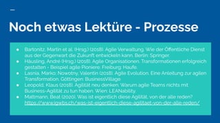 Agilität in Bibliotheken