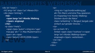 Barrierefreies Webdesign