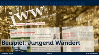 Barrierefreies Webdesign