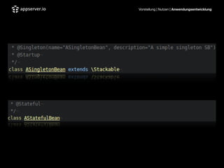Vorstellung | Nutzen | Anwendungsentwicklung
 