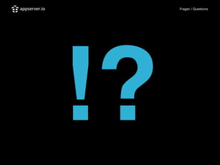 Fragen / Questions
!?
 