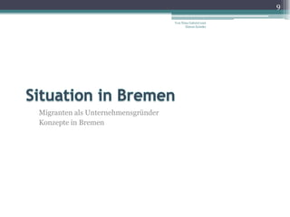 Migranten als Unternehmensgründer