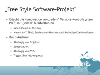Continuous Integration mit Hudson