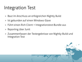 Continuous Integration mit Hudson