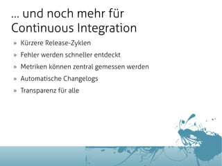 Continuous Integration mit Hudson