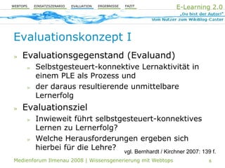 Aktive Wissensgenerierung mit Webtop-Technologie