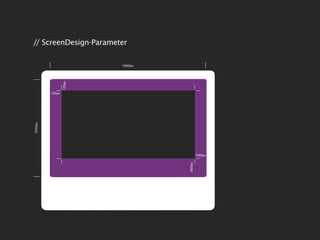 // ScreenDesign-Parameter

                 120px   1680px




         120px
1050px




                                          1560px




                                  860px
 