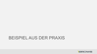 BEISPIEL AUS DER PRAXIS

 